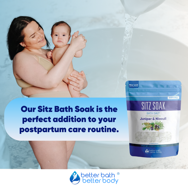 Find Relief With Our Sitz Bath Soak For Postpartum Wellness Better