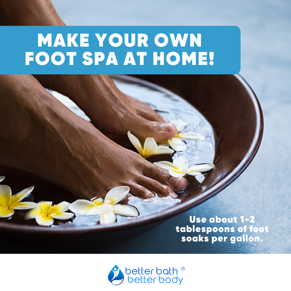 Create Your Own Foot Spa At Home Better Bath Better Body