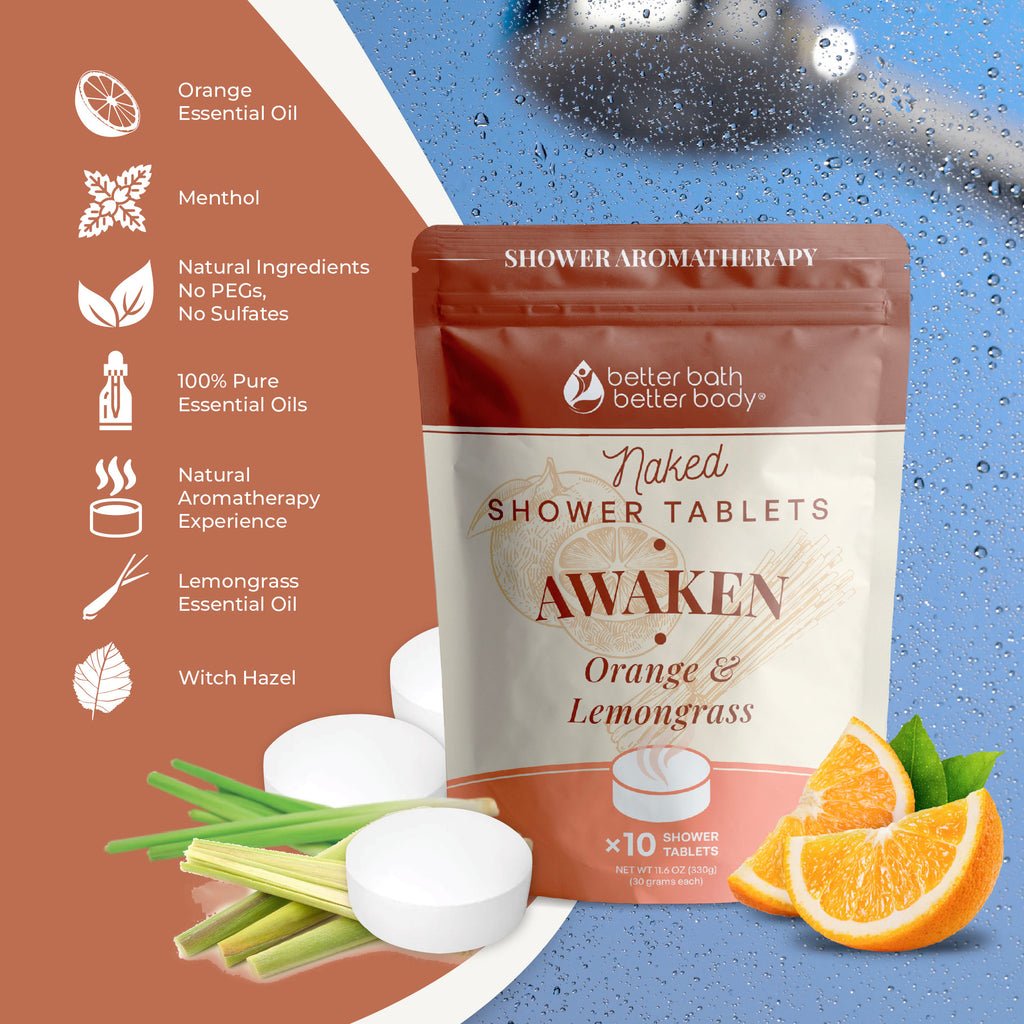NEW Awaken Shower Tablets (10 Tablets)