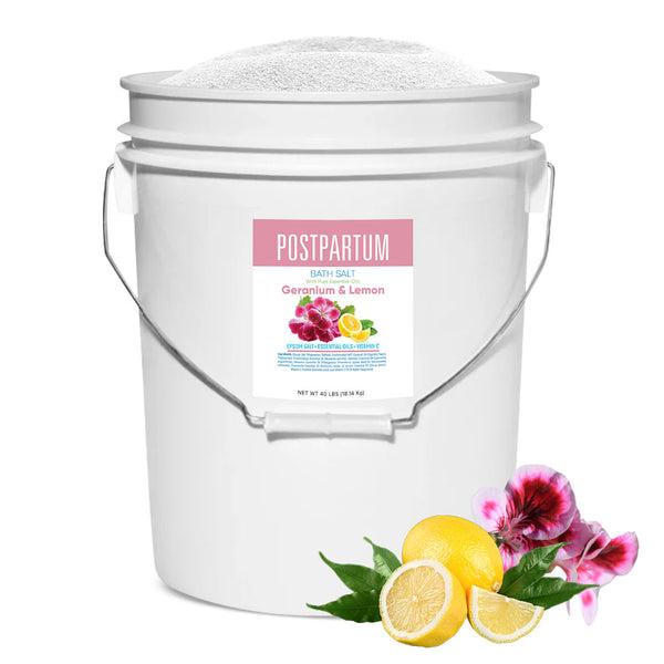 Postpartum Bath Soak Bulk Bucket (40 LBS) Better Bath Better Body