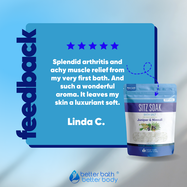 Experience Relaxation With Our Sitz Bath Salt – Better Bath Better Body