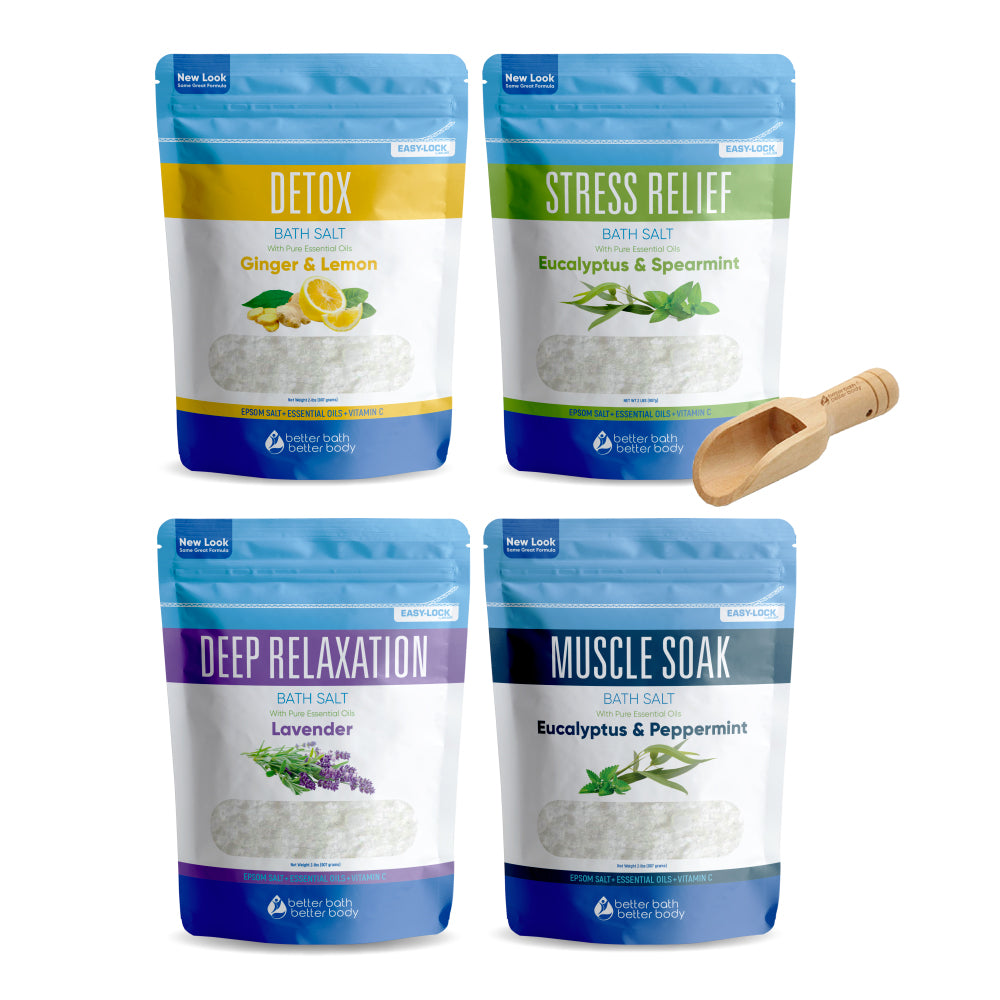 4-Pack Bath Salts Sampler