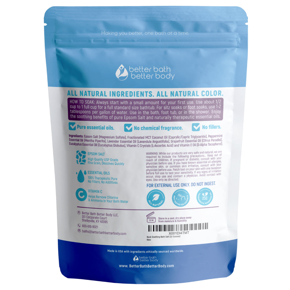 Back Soothing Bath Soak