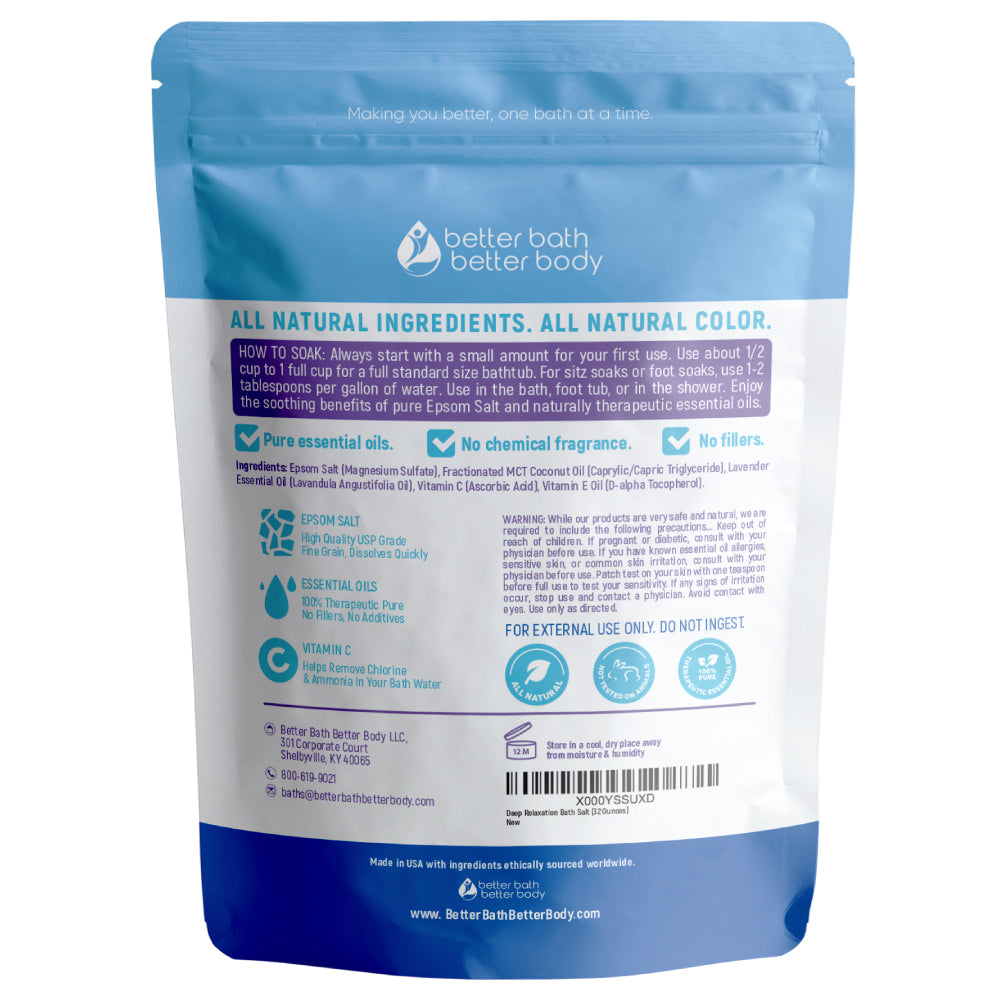 Deep Relaxation Bath Soak