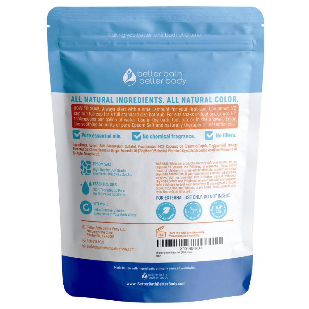 Orange Ginger Bath Soak