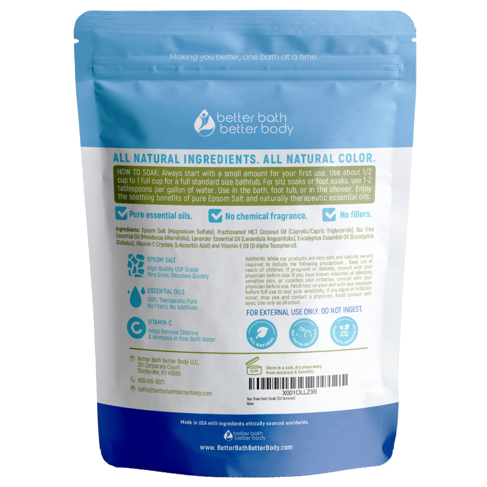 Tea Tree Oil Foot Soak