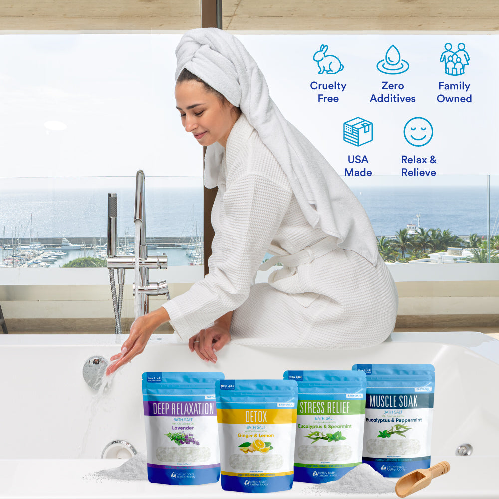 4-Pack Bath Salts Sampler