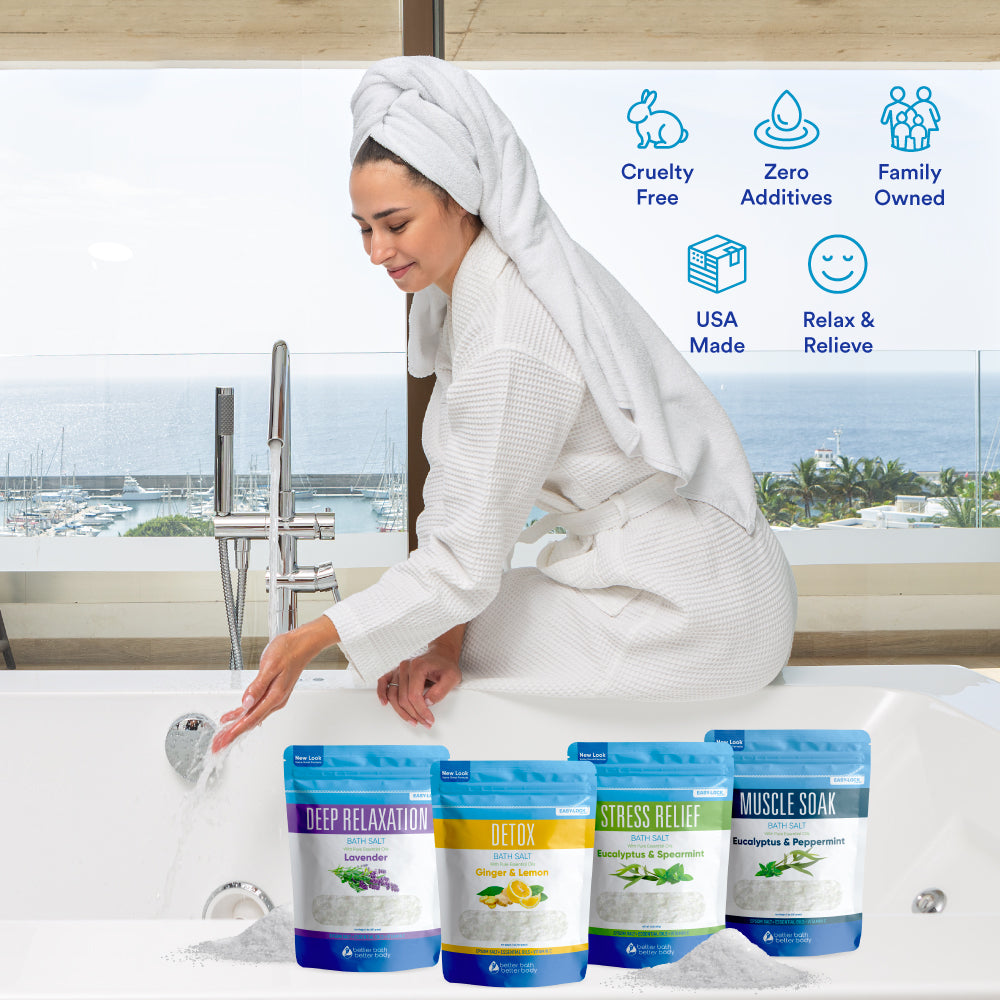 4-Pack Bath Salts Sampler