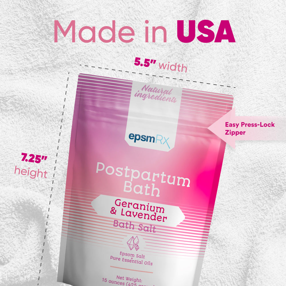 epsmRx Postpartum Bath (4 Pack)