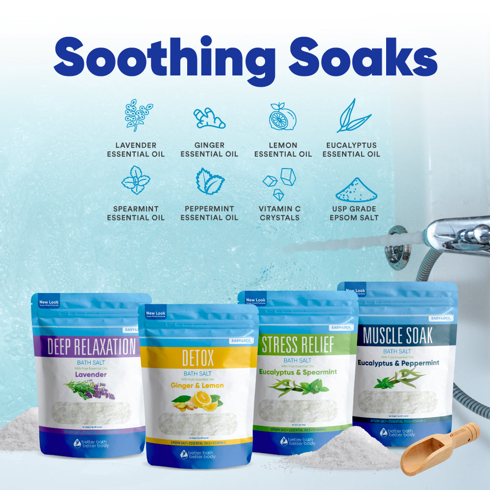 4-Pack Bath Salts Sampler