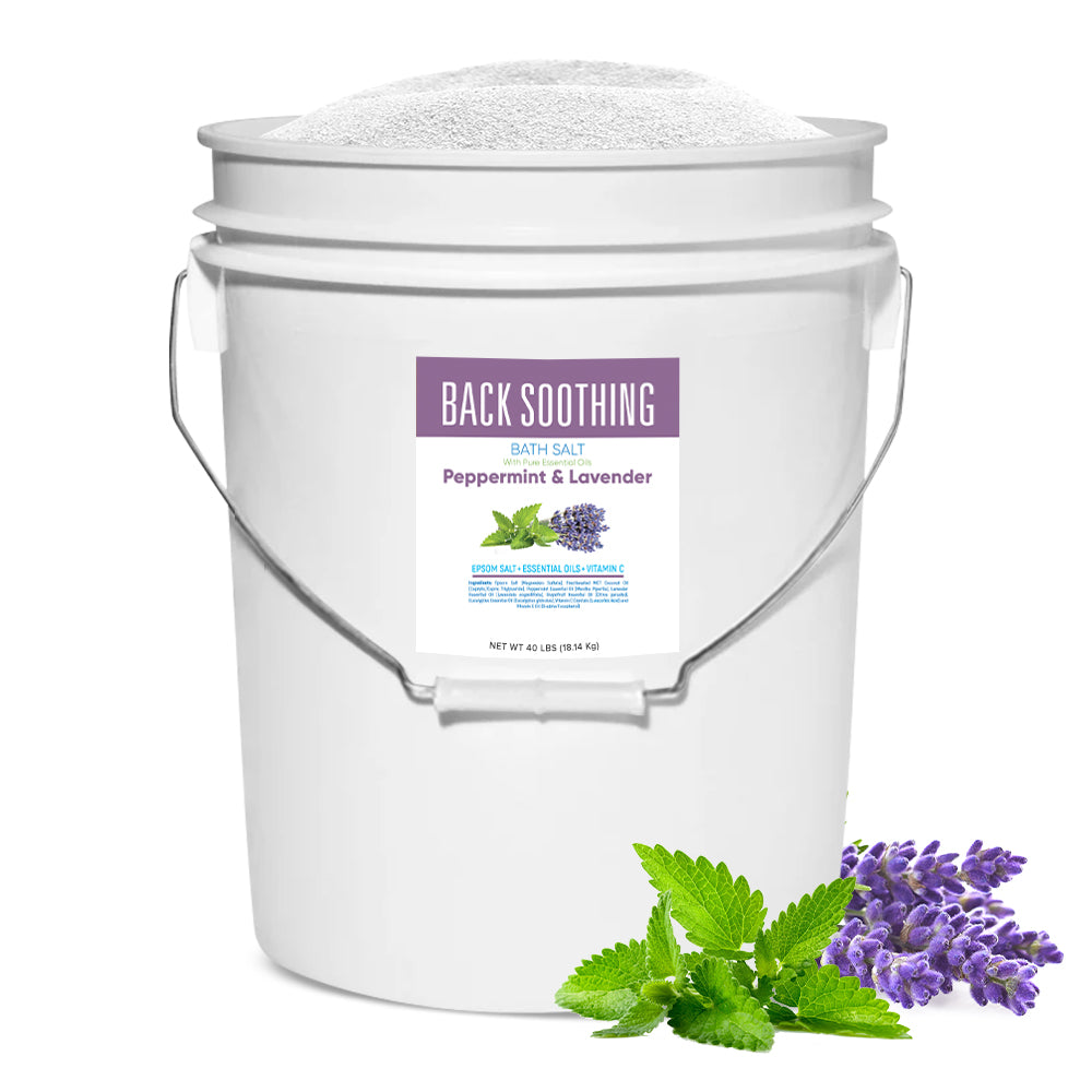 Back Soothing Bath Soak - Bulk Bucket (40 LBS)