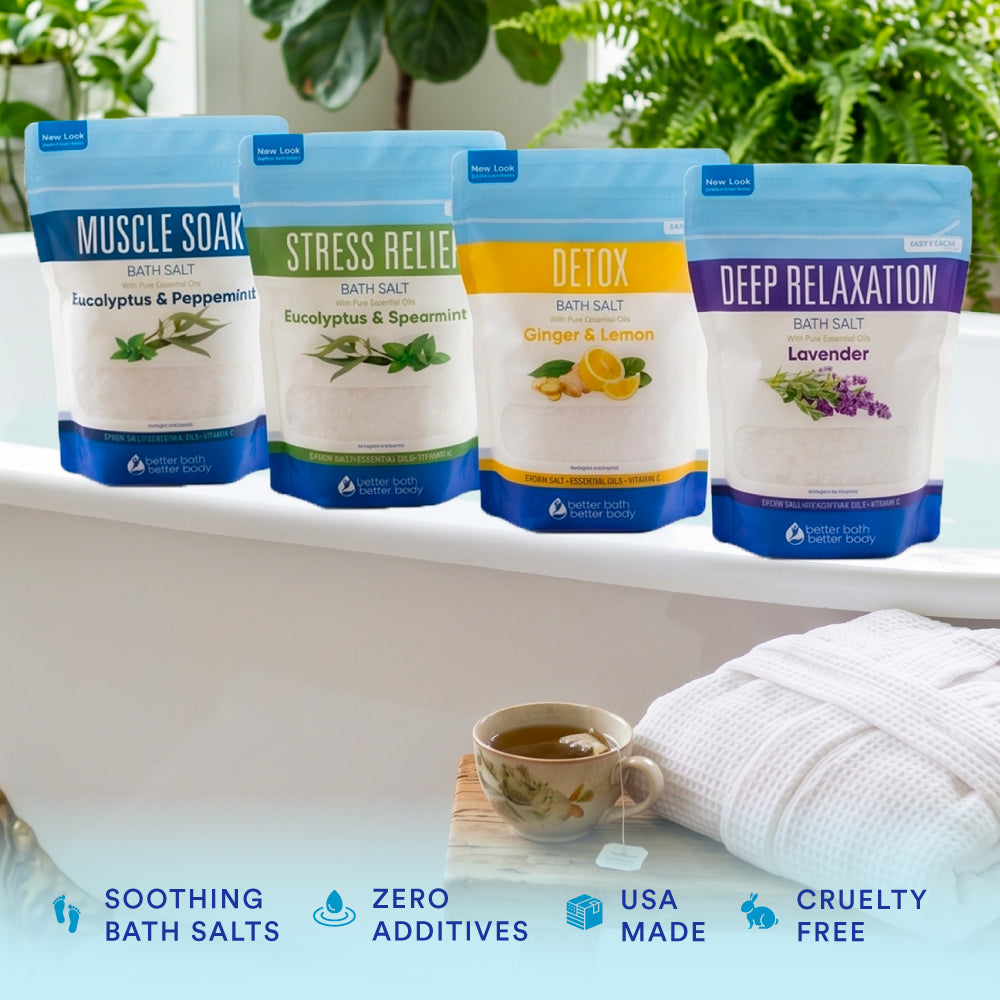 4-Pack Bath Salts Sampler