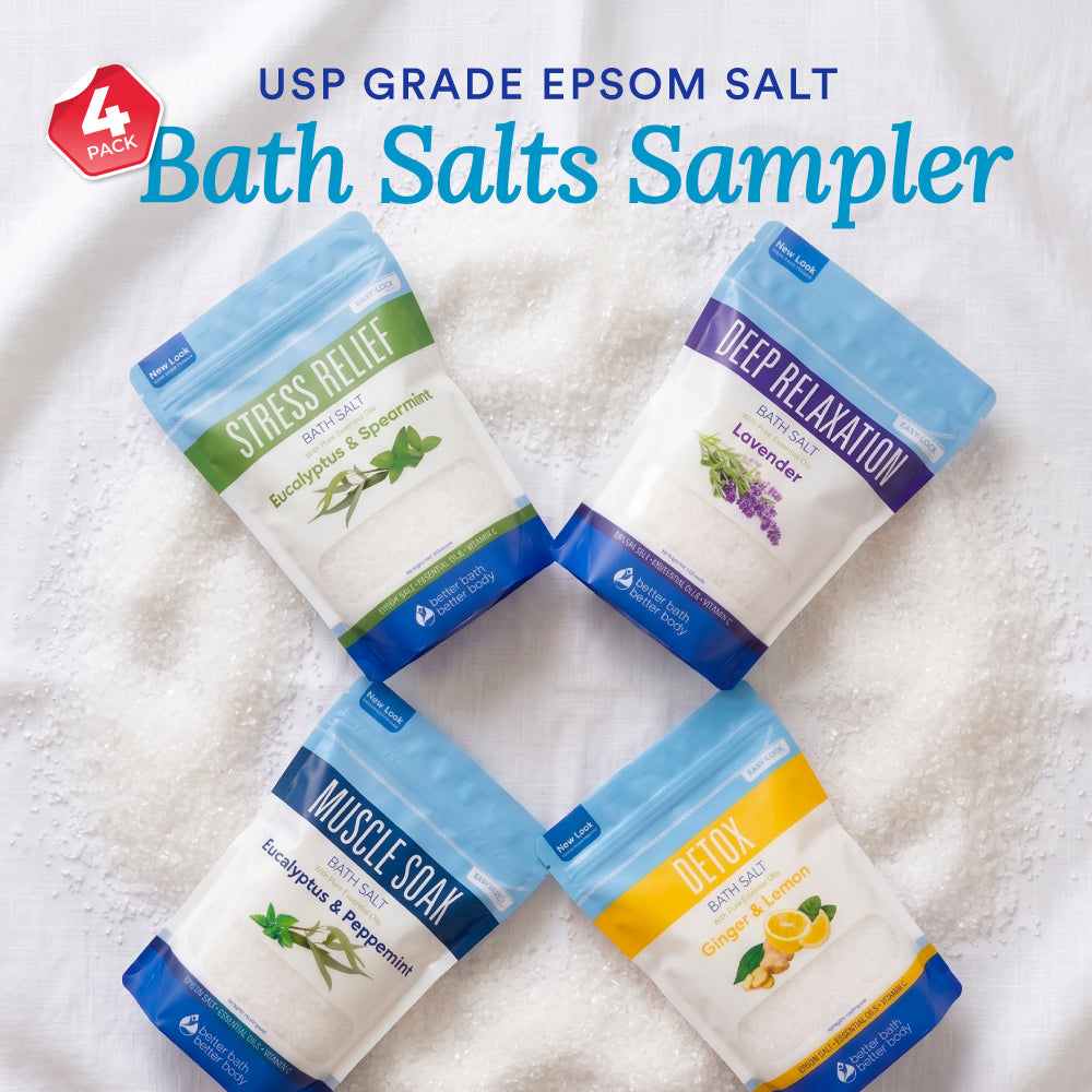 4-Pack Bath Salts Sampler
