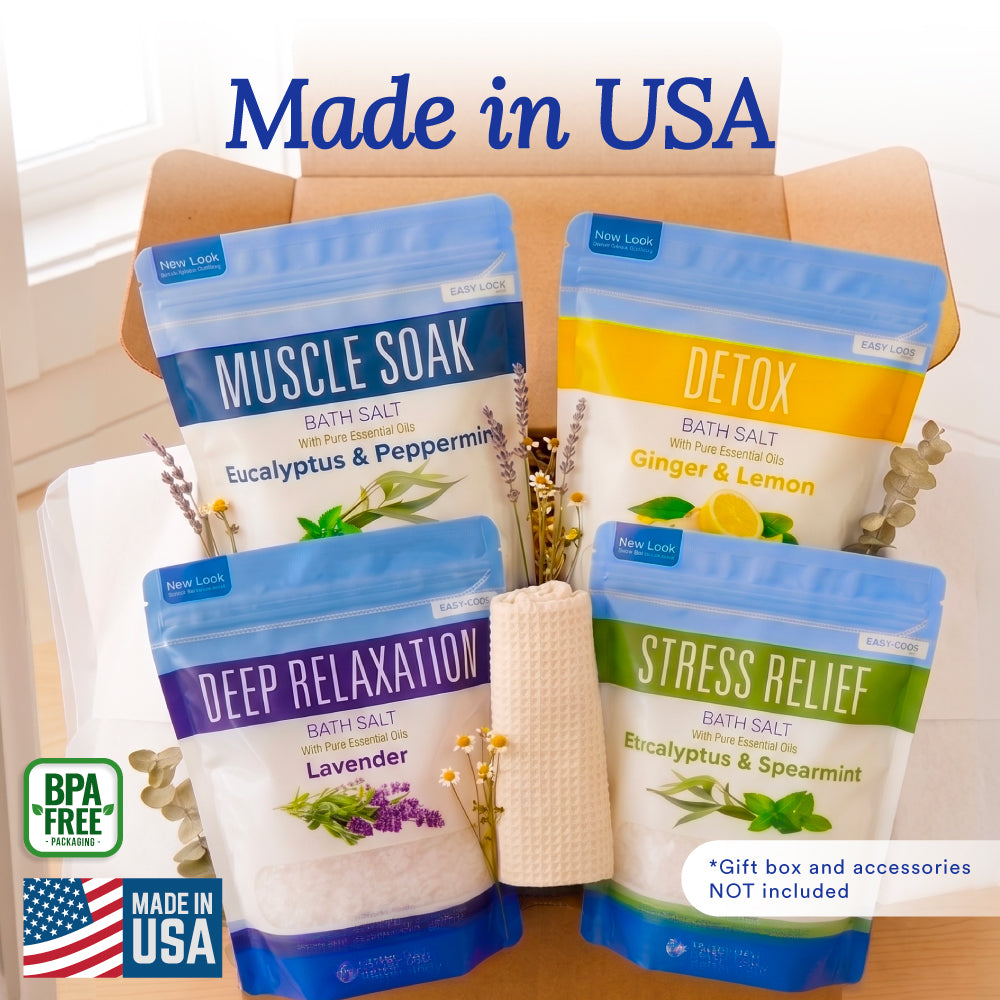4-Pack Bath Salts Sampler