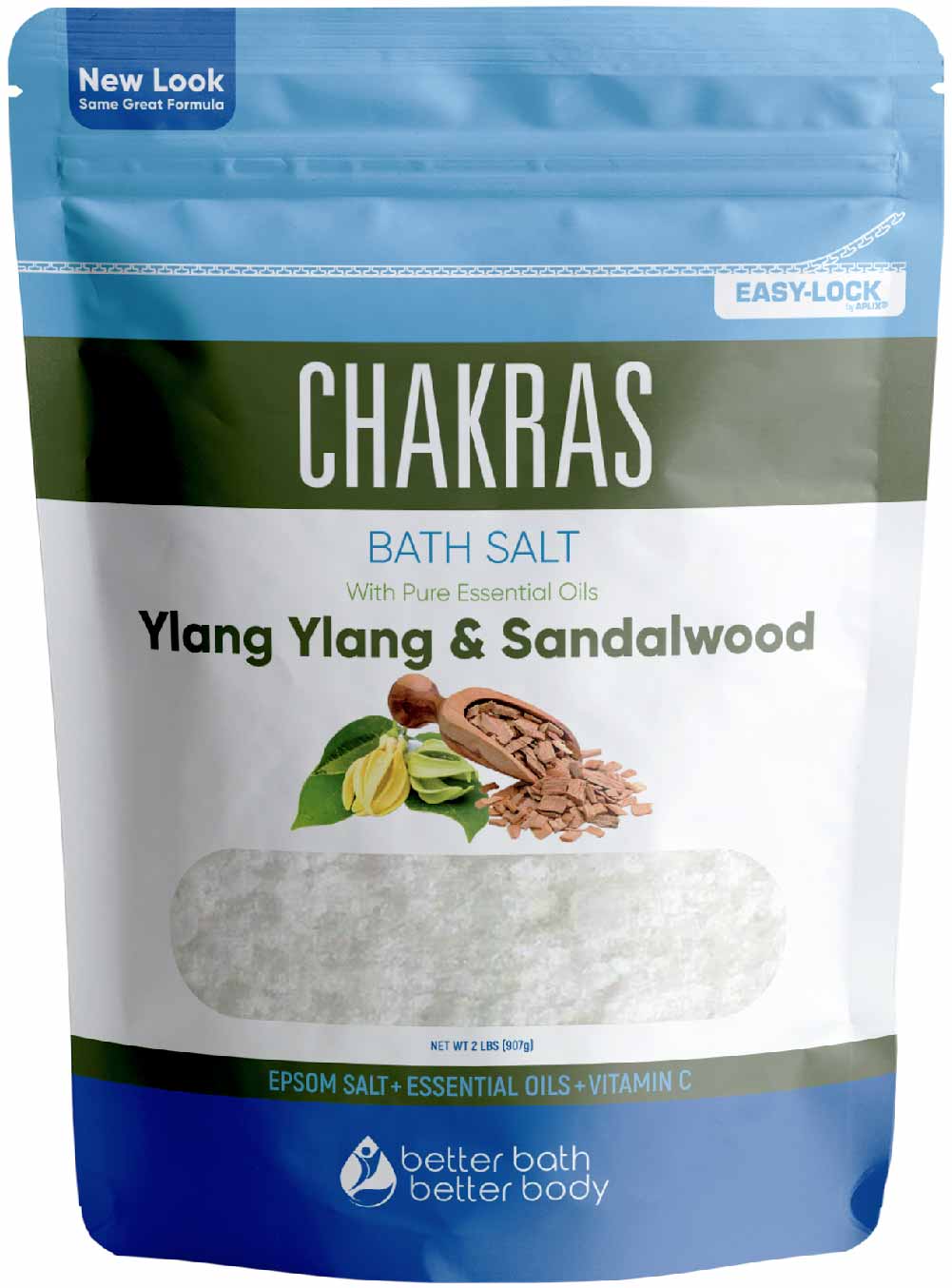 Chakras Bath Soak Epsom Salt - Better Bath Better Body