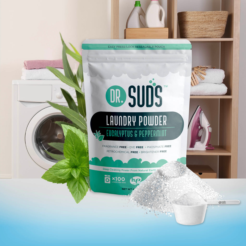 Dr Suds Natural Laundry Powder Eucalyptus Peppermint