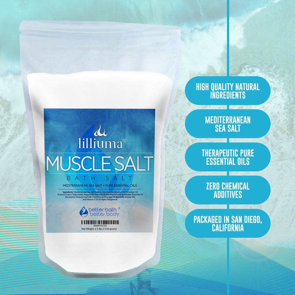 Lilliuma Muscle Soak Bath Salt