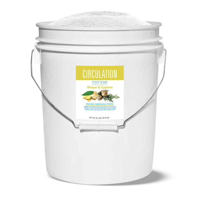 Circulation Foot Soak - Bulk Bucket (40 LBS)