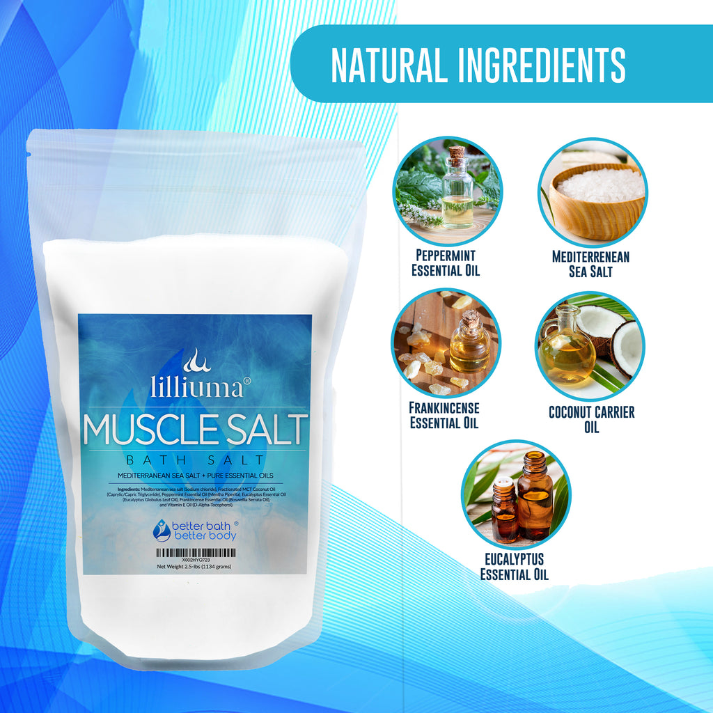 Lilliuma Muscle Soak Bath Salt