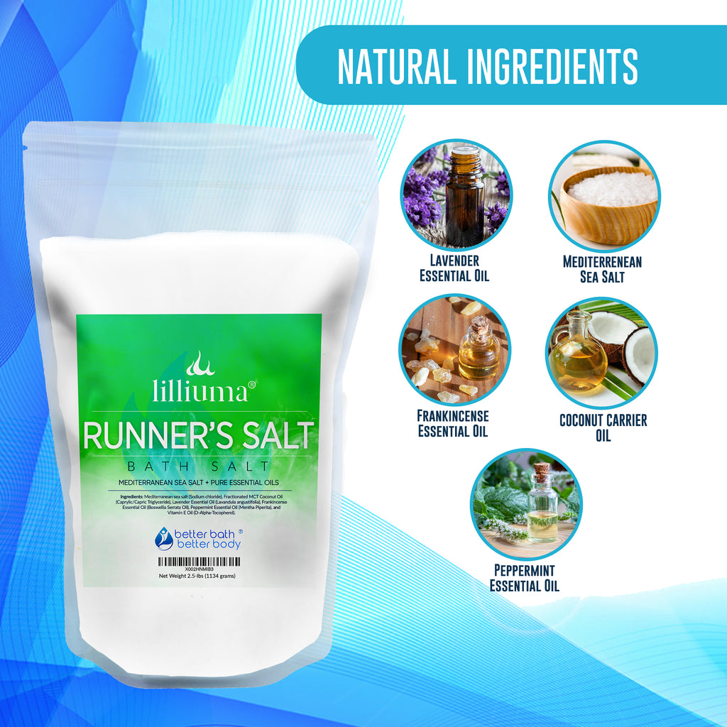 Lilliuma Runner's Bath Salt