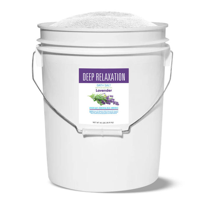 Deep Relaxation Bath Soak - Bulk Bucket (40 LBS)