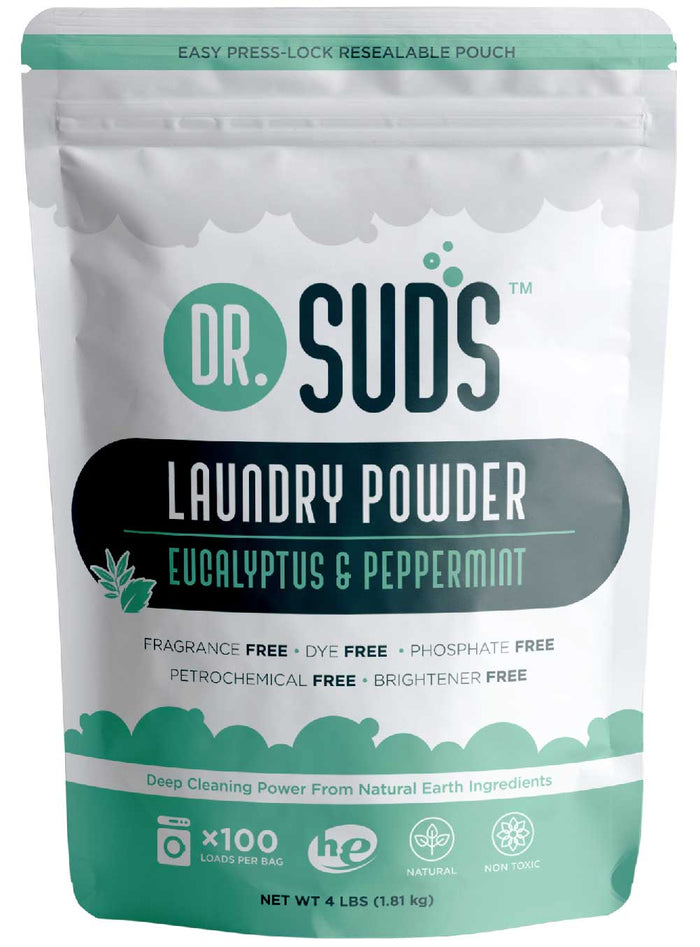 Dr Suds Natural Laundry Powder Eucalyptus Peppermint