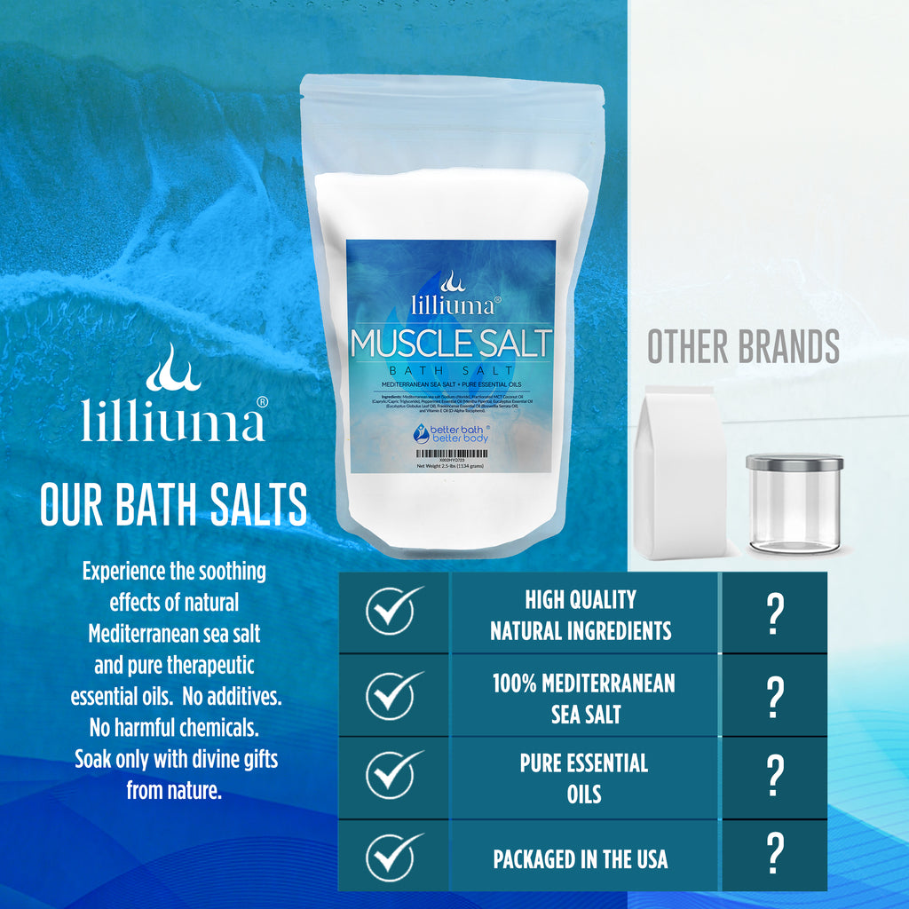 Lilliuma Muscle Soak Bath Salt