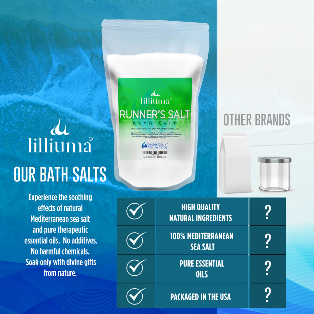 Lilliuma Runner's Bath Salt