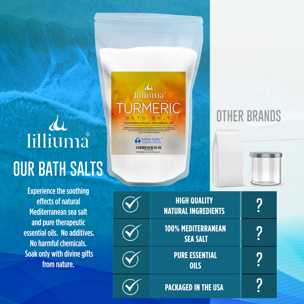 Lilliuma Turmeric Bath Salt