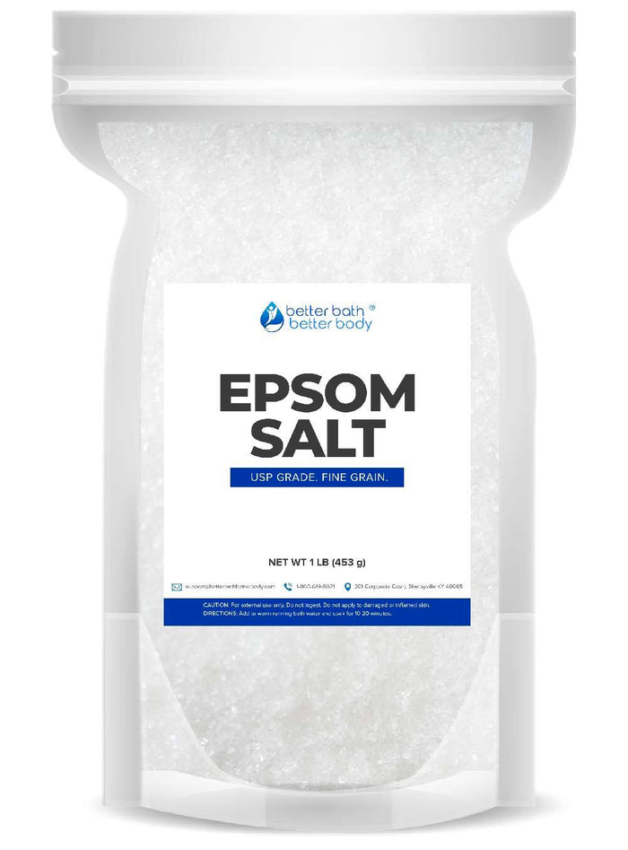 USP Grade Epsom Salt For Bath Soaks, Cosmetics, Float Tanks, & More