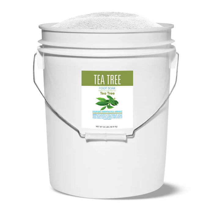 Tea Tree Foot Soak - Bulk Bucket (40 LBS)