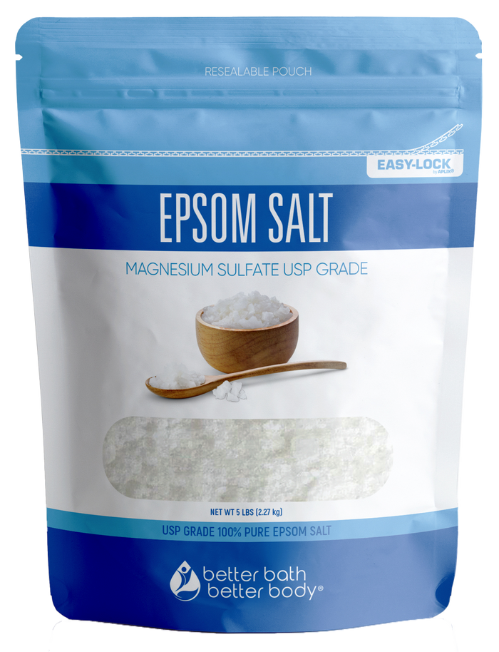 Epsom Salt USP Grade (Plain Epsom Salt No Additives)